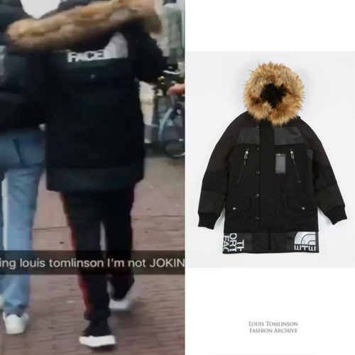 ltfashionarchive: Louis in Amsterdam | December 21, 2017 Junya Watanabe x The North Face jacket ($2,