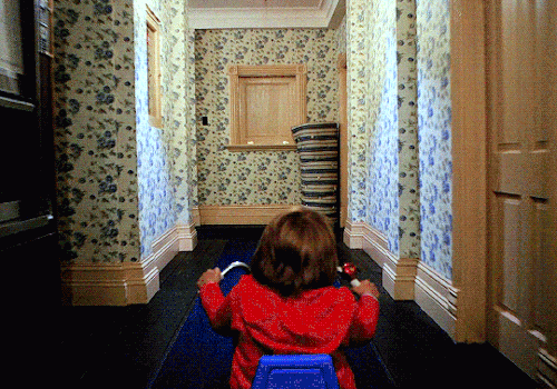 twilightly-blog:The Shining (1980) dir. Stanley Kubrick