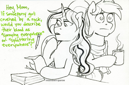ask-wiggles:moonraven-sparrow-summerpalette:*buries face into hands* d-don’t look at me.OIHAOUFhAOFUhsaofuhOAUFhaohuaoughdoduhga LOOK AT THIS. LOOK AT ALL OF THIS. SO MUCH SHIPPING and omfg it’s all so cute and still true to the characters and THE