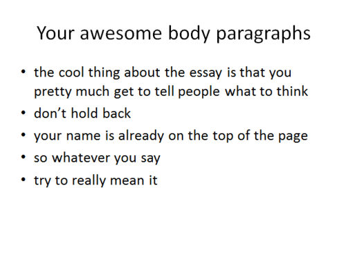 wittacism: It’s essay writing season for tons of students! After being a college writing tutor