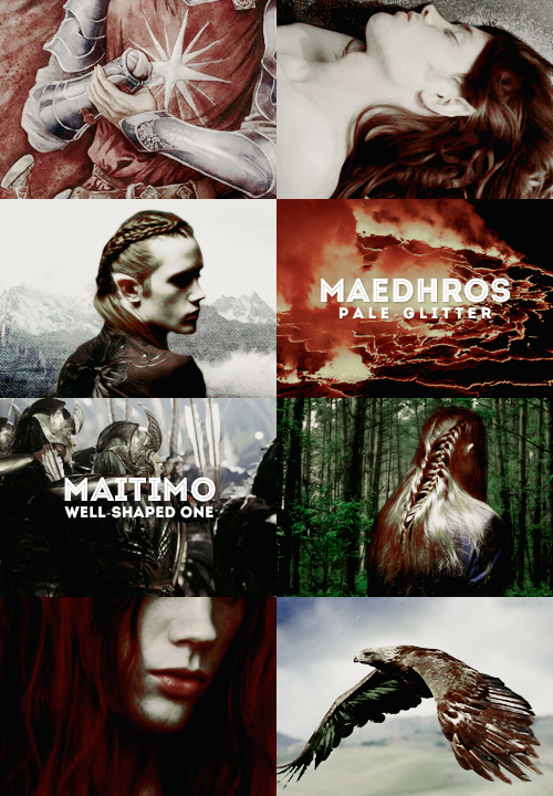 Maedhros did deeds of surpassing valour, and the Orcs fled before his face; for since his torment up