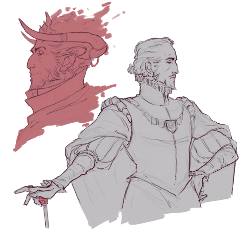  Doodles. Moar Mahadi and Mister Cassalanter sir. 