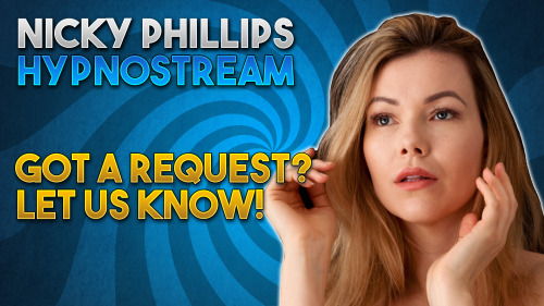   Hoping to do a #HypnoStream today with @nickyphillips91 on YouTube. Got a fun (SFW) hypnotic request?  Let us know!  Stay tuned to @Entrancement_UK on Twitter for the notification when we&rsquo;re going live.
