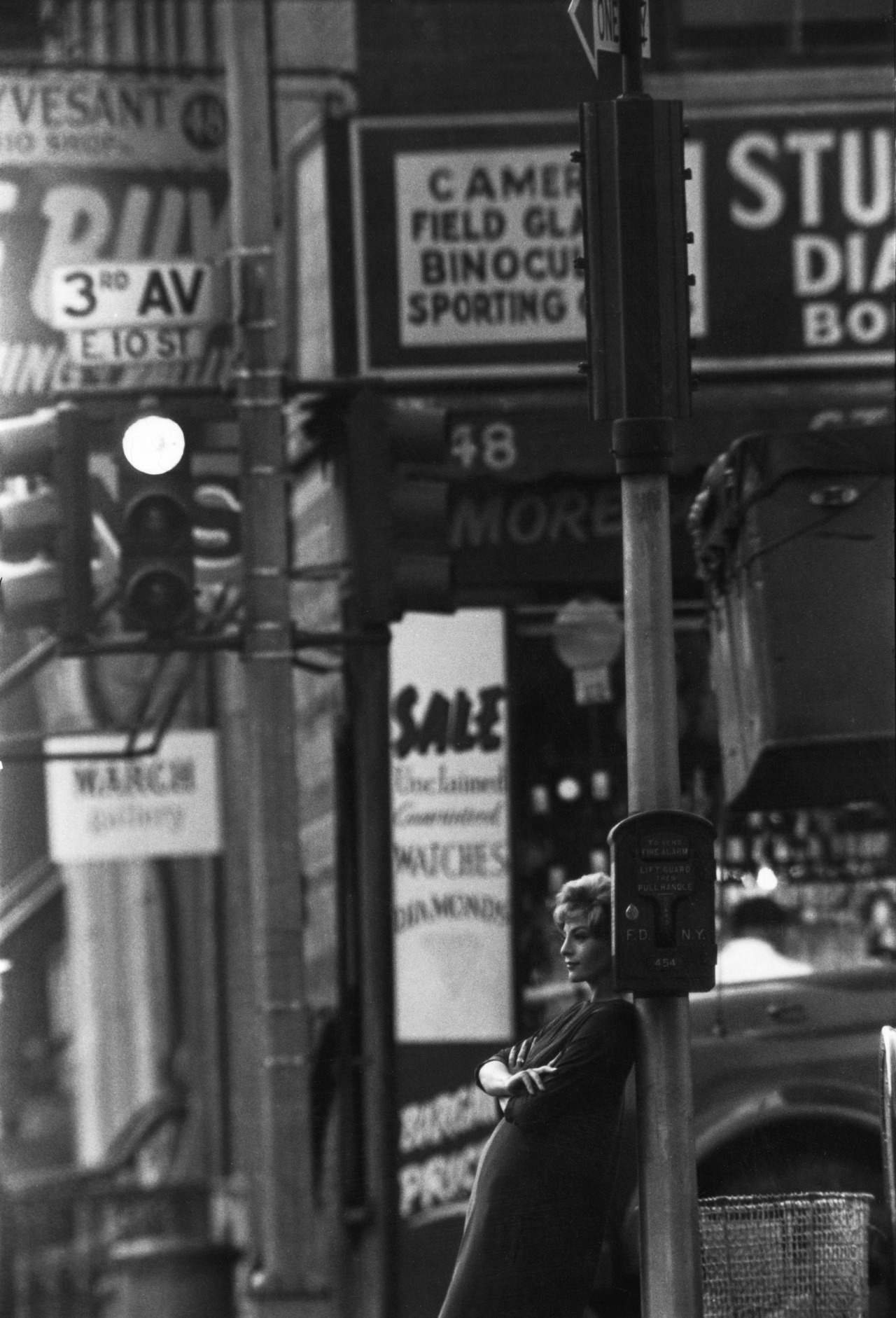 endstart:New York in the 50s, photography by Saul Leiter