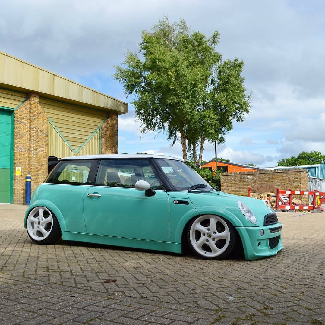 Urotuning Com Mint Mini Rockin Some Fresh Porsche Wheels