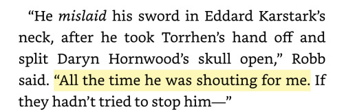 Jaime Being Robbs Smiling Knight