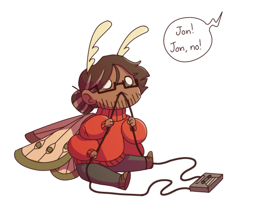 sweet–bun:Moth!Jon for a request…tysm I love drawing him