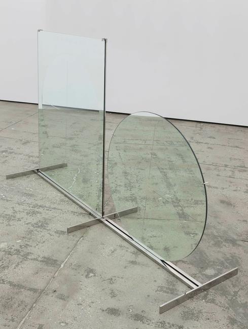 lafilleblanc:  Luciano FabroTondo e Rettangolo (Circle and Rectangle)1964/2004 (via)