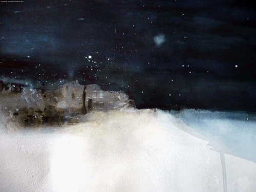 red-lipstick:Margareta Jungerth Boo (b. 1952, In the north of Sweden) - The Whispering Silence, 2010