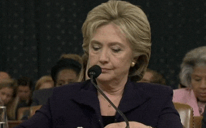 gefiltefishwhereareweonthis:Hillary Rodham Clinton during the 103th Benghazi hearing, casually re-or