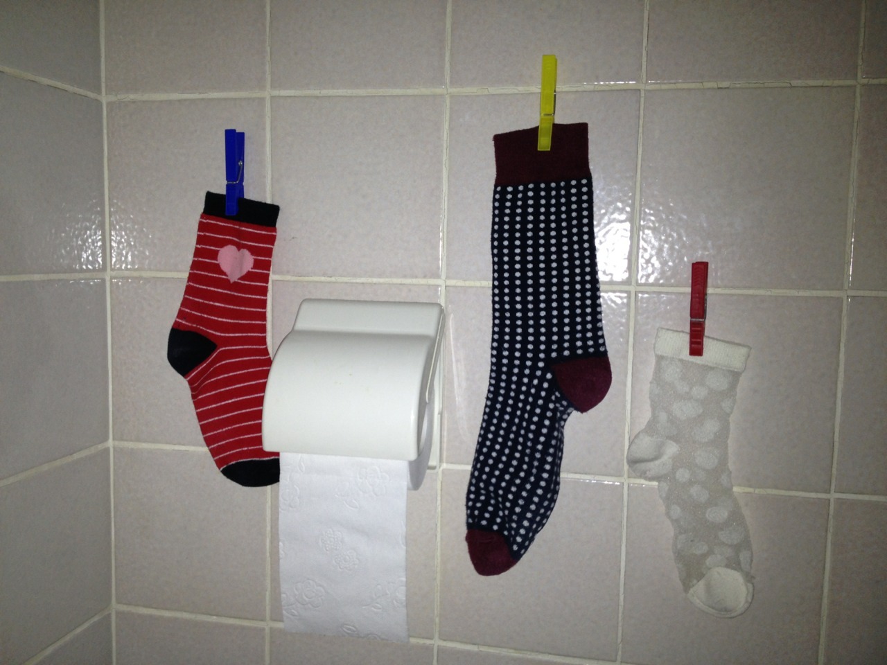 ferllys:  i decorated our toilet walls 
