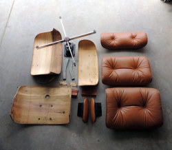 Cjwho:  Poor Mans Eames Lounge Selig Chair Rehab