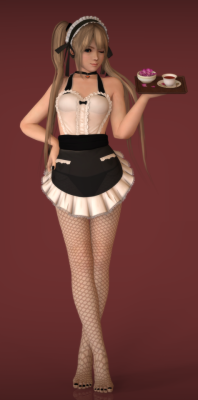 My3Dbabe:cute Maid Mari 