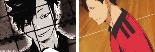 anna-hiwatari:Kuroo Tetsurou | Manga vs Animehappy birthday, Kuroo!