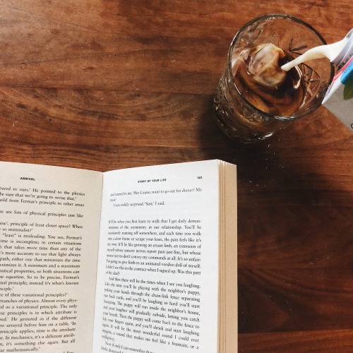 why-the-heck-not:Plenty of coffee, little bit of reading