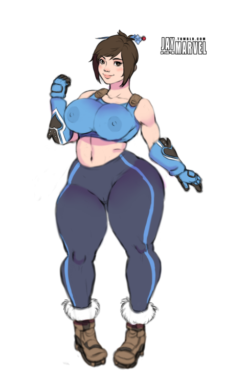 Porn Pics jay-marvel:Quick Mei drawing. Might’ve