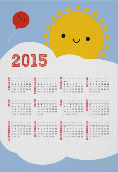 Cute Kawaii Gifts Cute Kawaii 15 Wall Calendars
