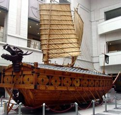 peashooter85:  The Turtle Ships of Medieval Korea, In 1592, the de facto ruler of Japan, Toyotomi Hideyoshi, ordered the  invasion of Korea.  Hideyoshi, the successor to Oda Nobunaga, had grandiose plans which began with the conquest of Korea and ended