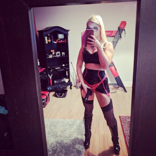 A lovely young Mistress teasing selfies.