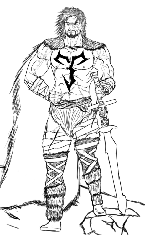 From a RP I’m doing with my best friend, I decide to turn Jecht on a more “Wild” Class/Job. So, for 