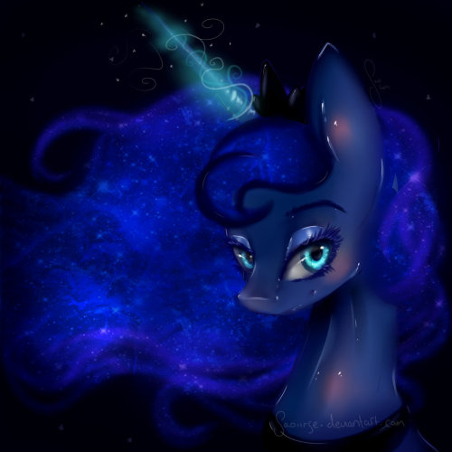 that-luna-blog:  Would Thou Like To See The Moon Rise? by Saoiirse  <3