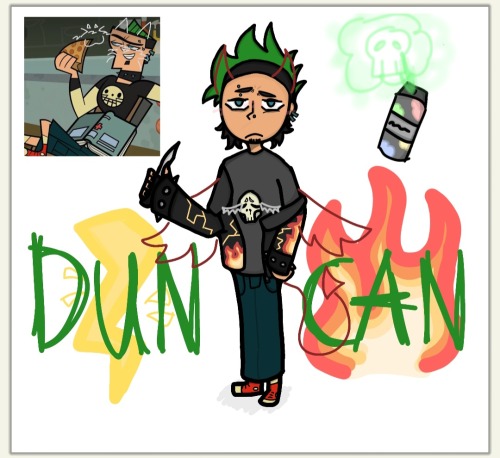 A Drawing I Made A Few Months Ago (I Think??) But Yeah Duncan!! Pretty Proud Of This