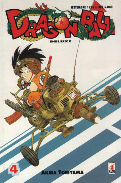 vintagemanga:  TORIYAMA Akira (鳥山明 ), Dragon Ball Italian covers 01 