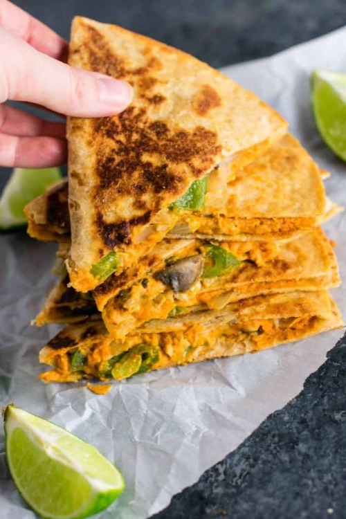 Vegan Quesadilla Round UpLoaded Avocado QuesadillasUltimate Vegan QuesadillasSauteed Mushroom &a