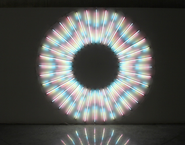 imprecise:  James Clar, Light Tube Installations