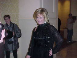 Marilyn arrives at the 2000 AVN Adult Film