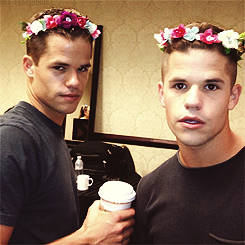 still obsessing over the fact that their flower crowns real