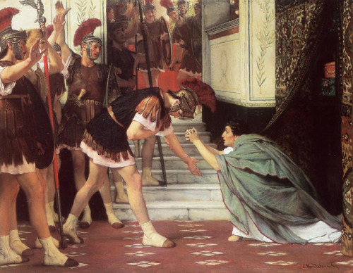 italianartsociety:By Alexis CulottaFollowing the assassination of Emperor Caligula the day prior, Cl