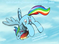 Rainbow Dash Seeking Attention  This Was Orginally Made For The 30Min Challenge (Without