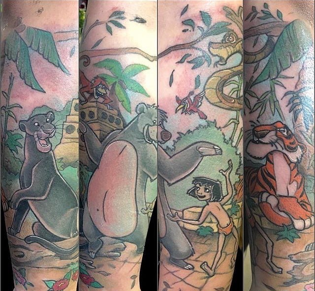 junglebook in Tattoos  Search in 13M Tattoos Now  Tattoodo