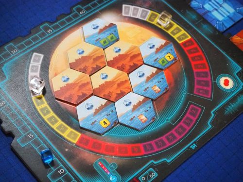 I had a lovely solo game of Terraforming Mars: Ares Expedition this past weekend. Its snappy and pla