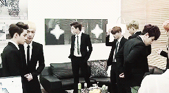bhargrove:EXO at the Gangnam Tourist Information Center Opening