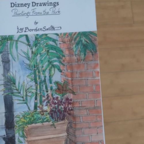 New book of Disneyland drawings! There is also a hardcover option and one with a dustcover. It&rsquo