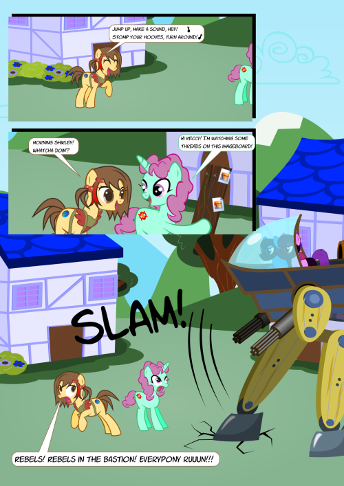 askthecookies:  Comic: Cobalt Origins - Part I  =O