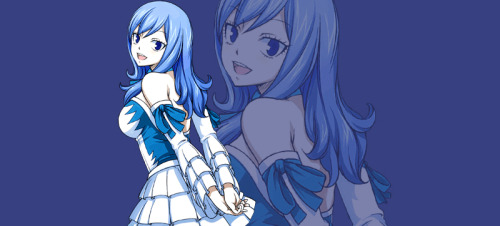 erza-loves-cakes:  ↳Fairy Tail - Juvia Lockser.