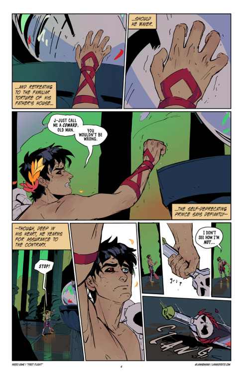 effallya:FIRST FLIGHT, my first of hopefully many Hades fancomics been chipping away at this for man