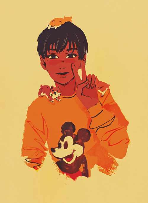 babypears:i love phichit & i love his hamsters wow