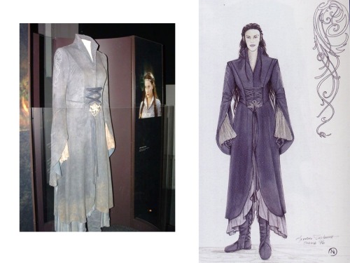 Costumes of the elf Arwen from the wonderful trilogy “The Lord of the Rings”. A total of