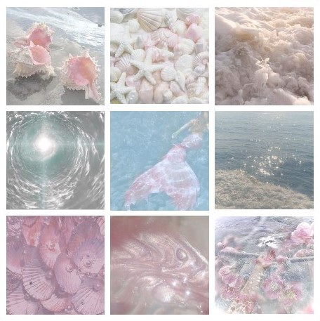 Mermaid/Beach Moodboard