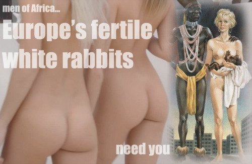 gerthvador: nimrodderjaeger:Black penis is the destroyer of white race