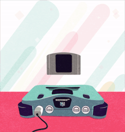 retrogamingblog:  Nintendo 64 by Sara Echeverri   