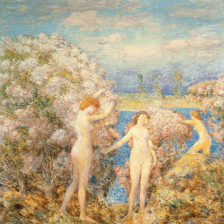 little-miss-melancholy:  Frederick Childe Hassam (1859-1935) x x x x x x x 