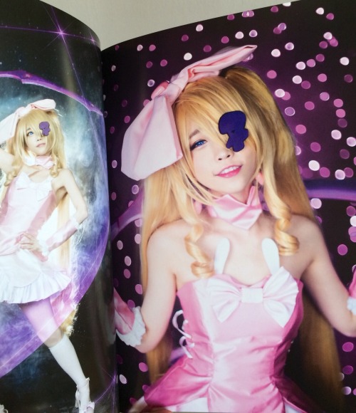 Bought a couple of mini photobooks from 2 of my favourite cosplayers - Tomia and Ely, at Anime Festi