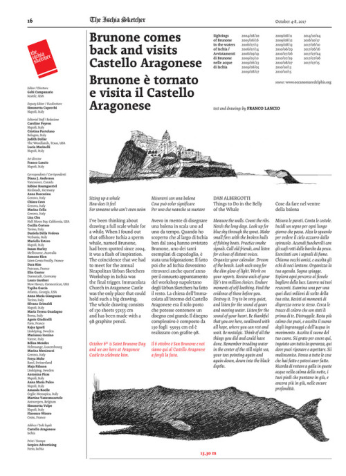 Siamo Ancora Ad Ischia Per Il VI Workshop Napoletano Degli Urban Sketchers. Difficile Trovare Un Luogo