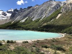 amazinglybeautifulphotography:  Low effort, high reward hike. Laguna Esmeralda, Ushuaia. - straycomet