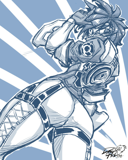 dragoontequila:  Tracer fan art sketch… Late for the hype booty train….   < |D’‘‘‘